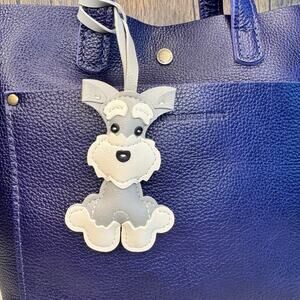 Dog Purse Charm Schnauzer Bag Charm Purse Dog lover Gift NEW FAST SHIP
